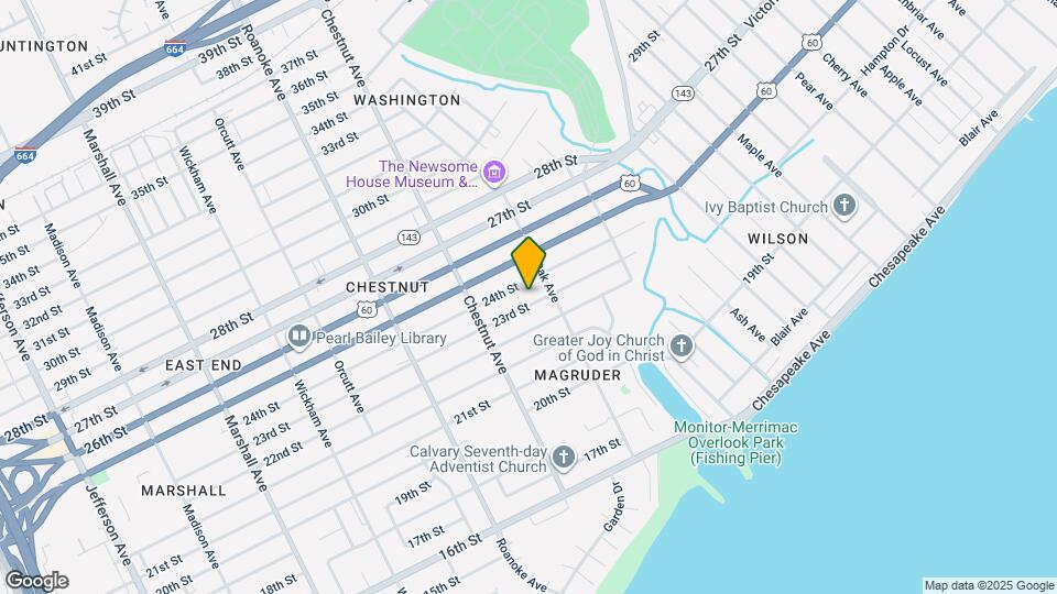 1247 23rd St Map and Location Details