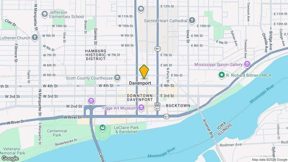 410 N Main St Mapa y Detalles de la Ubicación