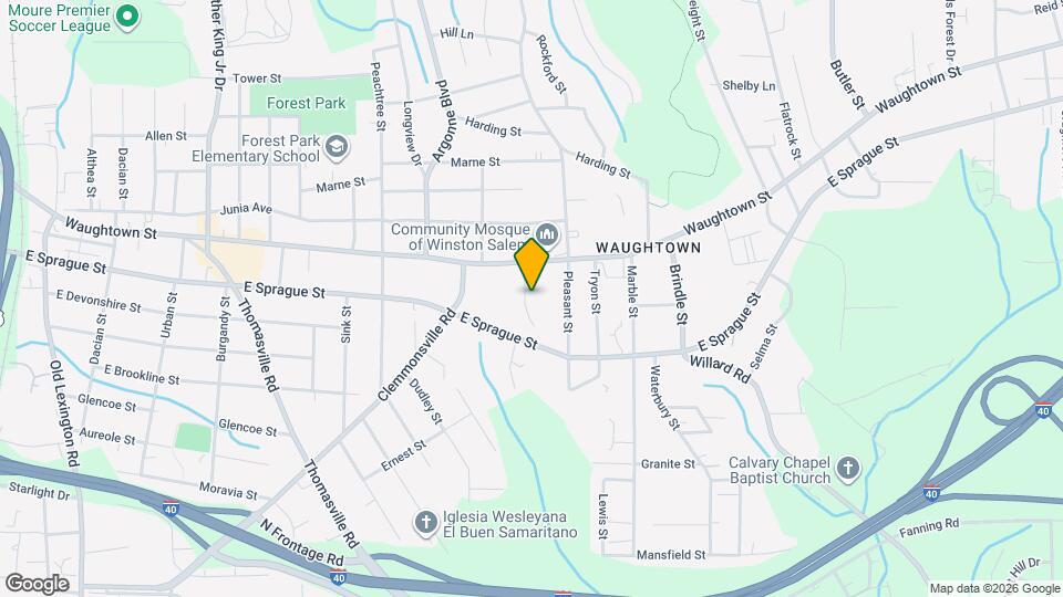 2227 Sunshine Ave Map and Location Details