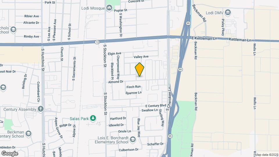 409 Almond Dr Map and Location Details