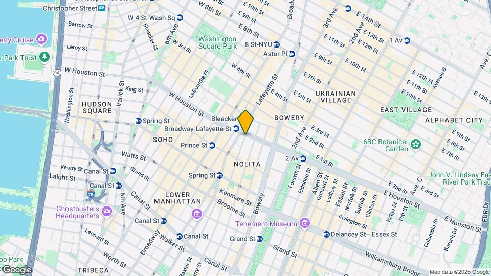 290 Mulberry St Mapa y Detalles de la Ubicación