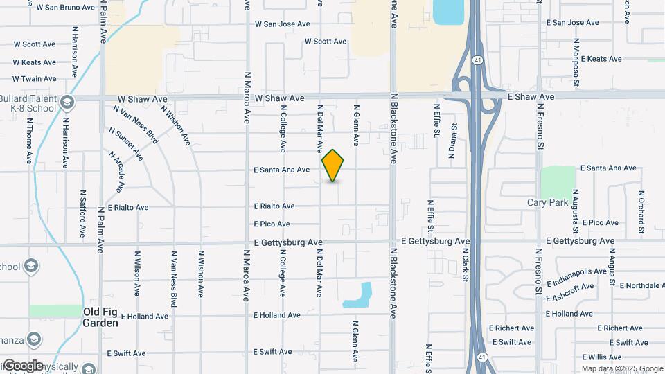 4755 N San Pablo Ave Map and Location Details