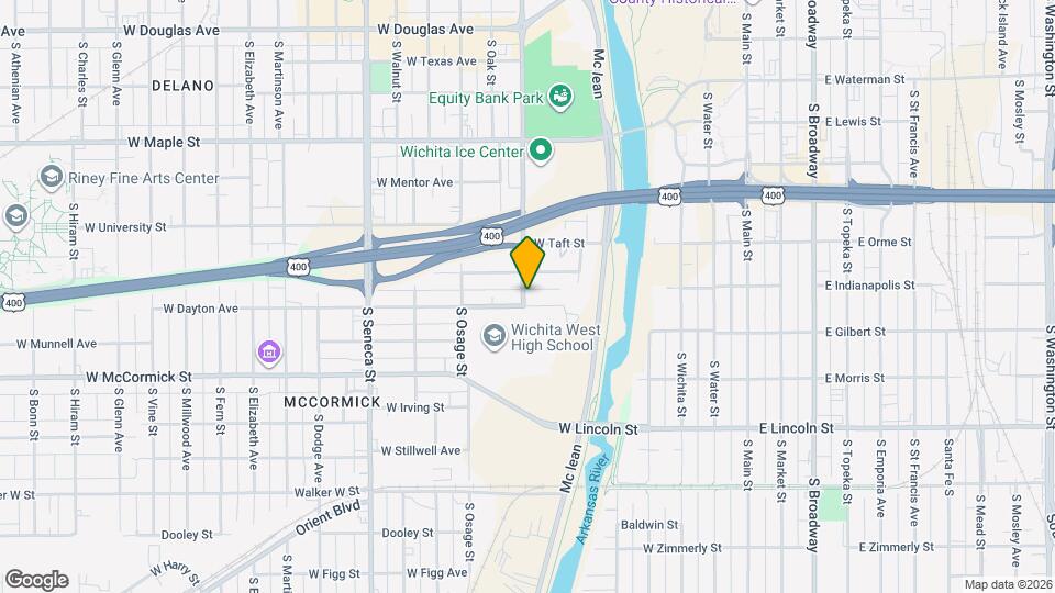 542 W Dayton Ave Map and Location Details