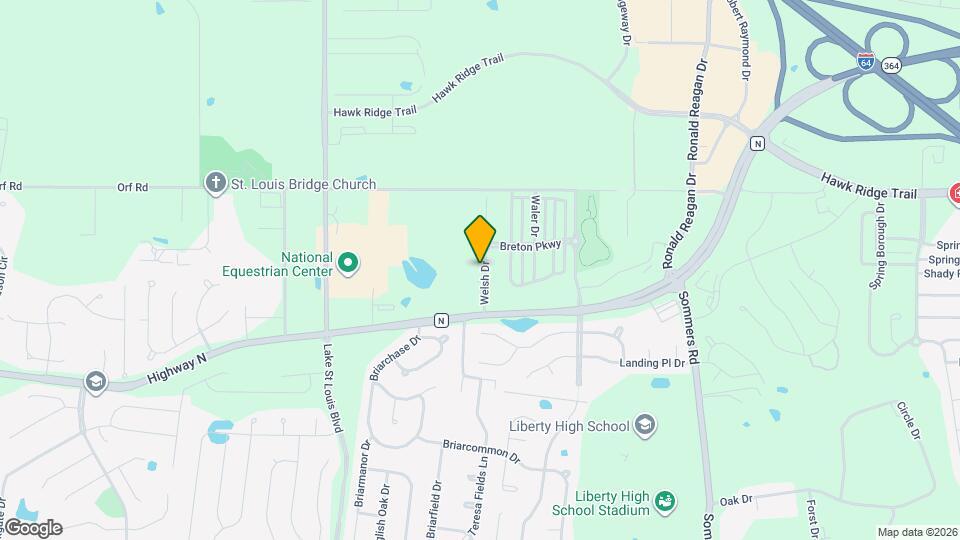 4133 Welsh Dr Map and Location Details