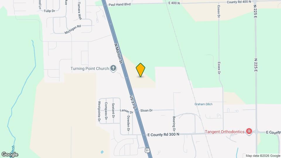 The Post Map and Location Details