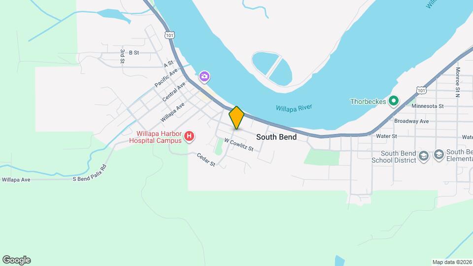 606 W First St Mapa y Detalles de la Ubicación