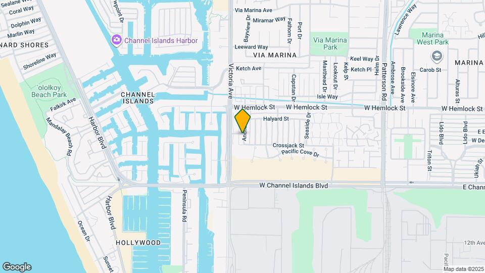 2585 Anchor Ave Map and Location Details