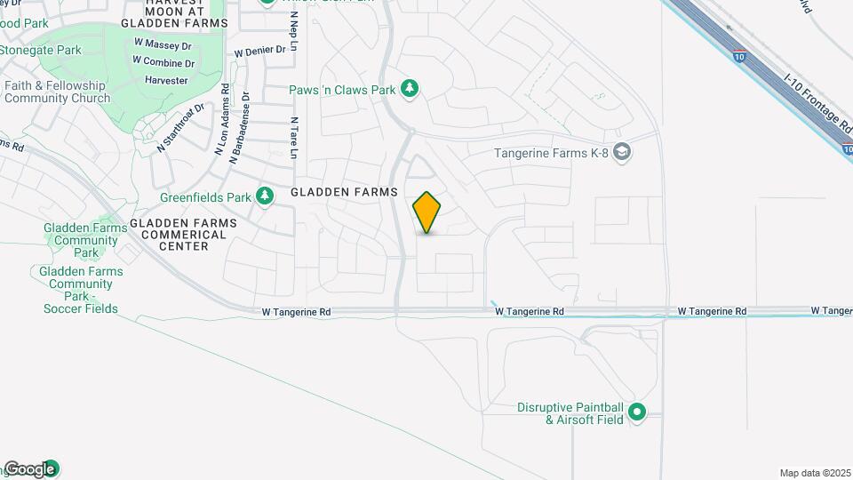 10731 W Dickerson Dr Map and Location Details