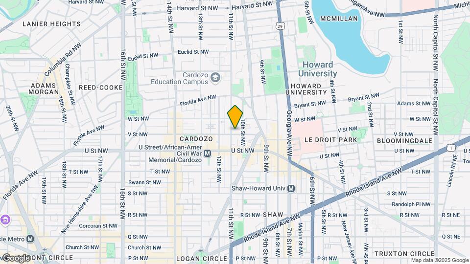 2101 11th St NW Mapa y Detalles de la Ubicación