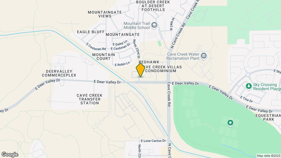 2203 E Crest Ln Map and Location Details