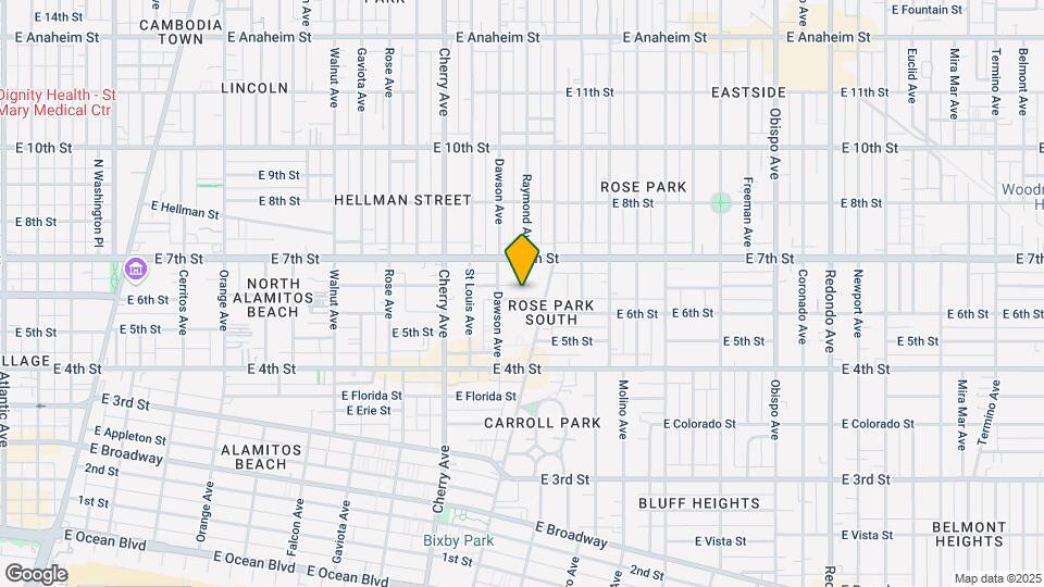 2245 E 6th St Map and Location Details