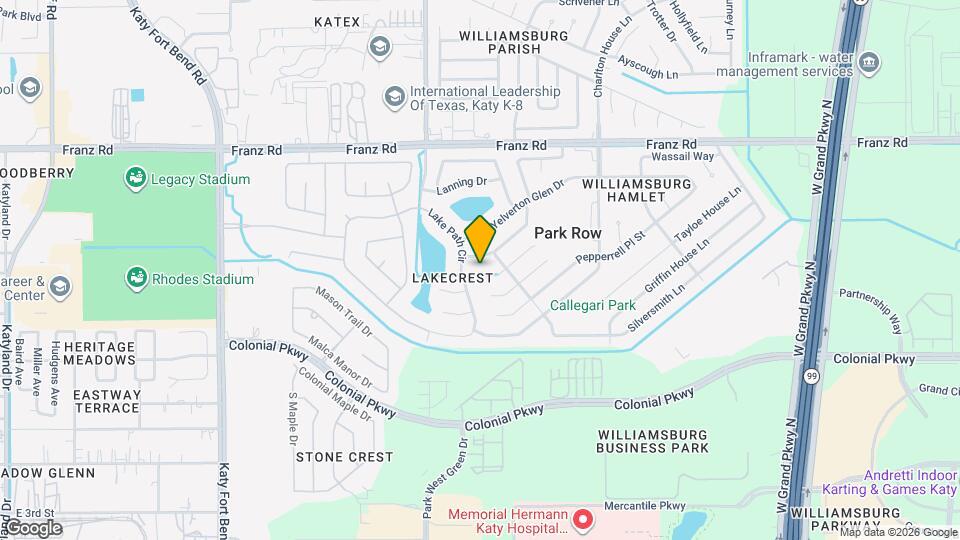 24422 Travis House Ln Map and Location Details