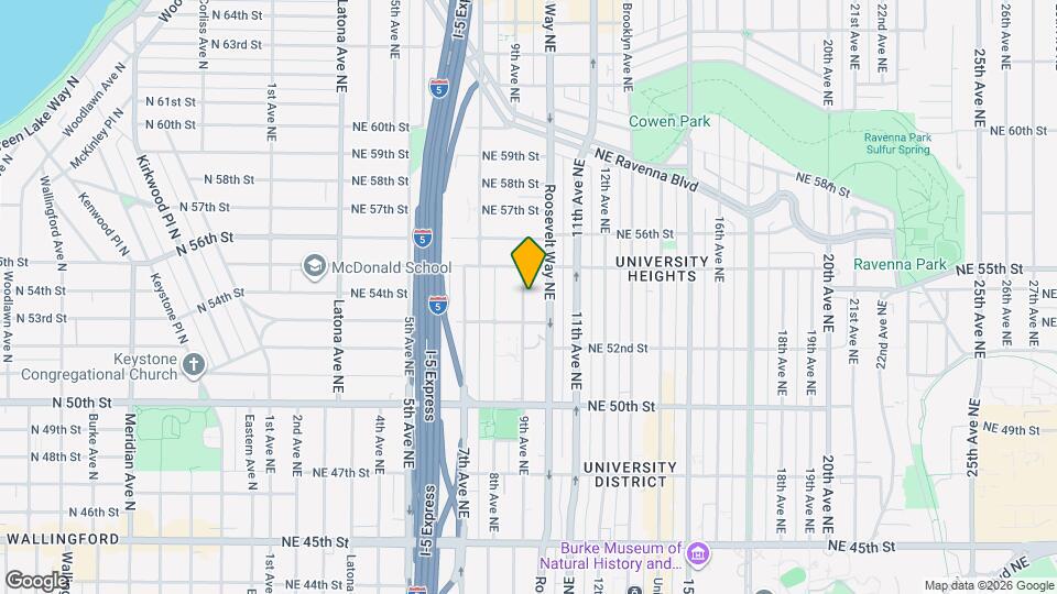 5320 9th Ave NE Map and Location Details