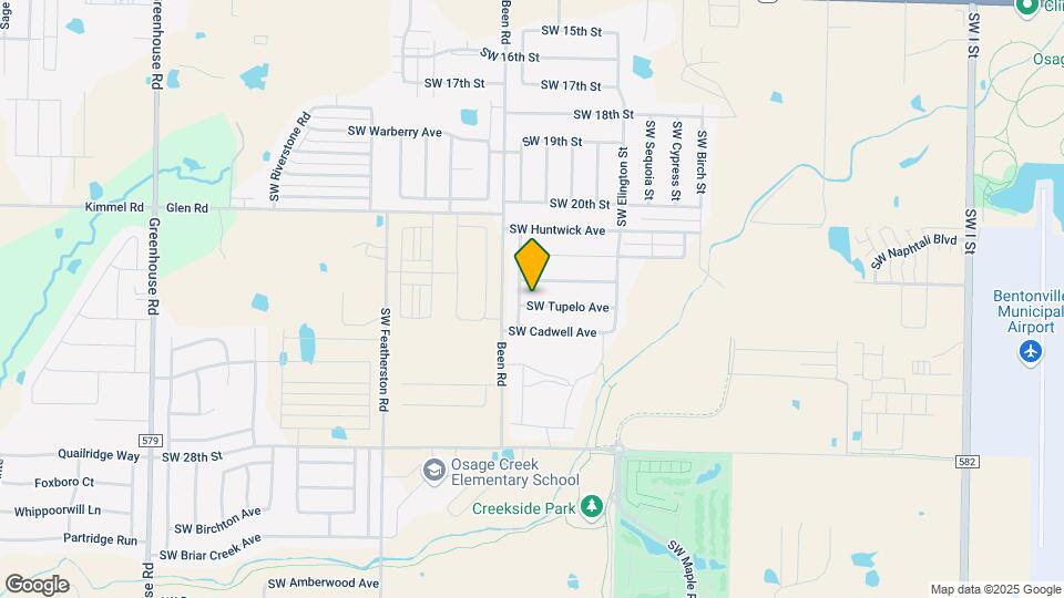 2502 SW Tupelo Ave Map and Location Details