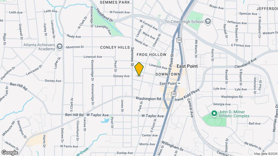 1773 Dorsey Ave Map and Location Details