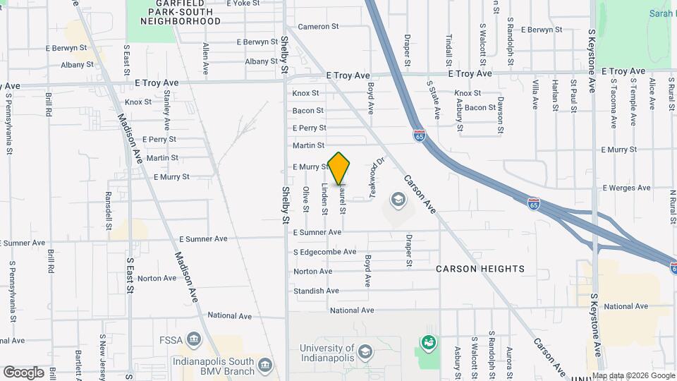 3330 Laurel St Mapa y Detalles de la Ubicación