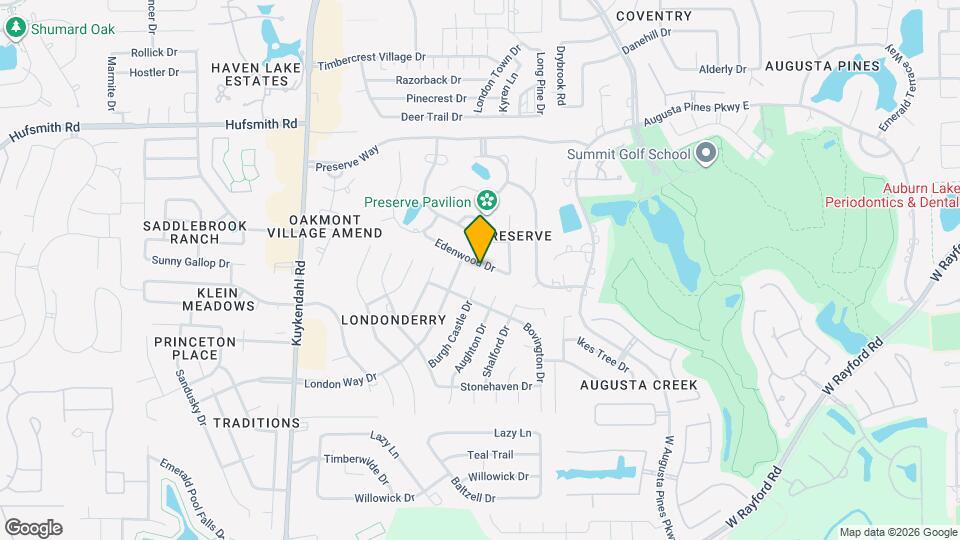 8127 Edenwood Dr Map and Location Details