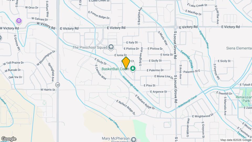 3766 S Barletta Way Map and Location Details
