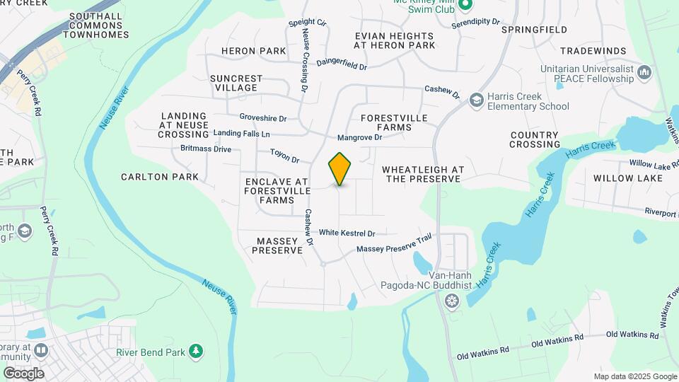 3836 Mason Bluff Dr Map and Location Details