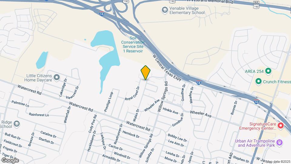 1105 Wales Dr Map and Location Details