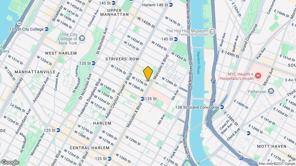 541 Lenox Ave Map and Location Details