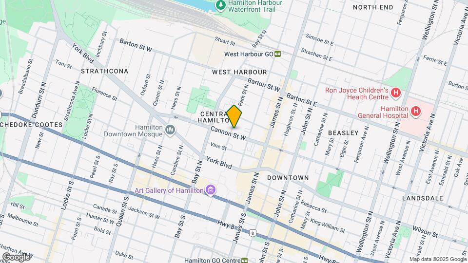 126 Park St N Map and Location Details