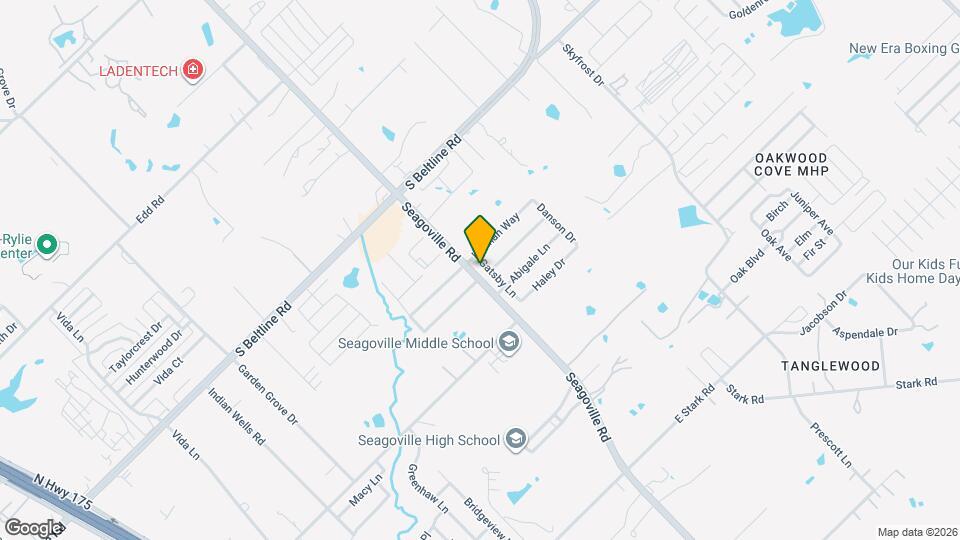 15614 Gatsby Ln Mapa y Detalles de la Ubicación