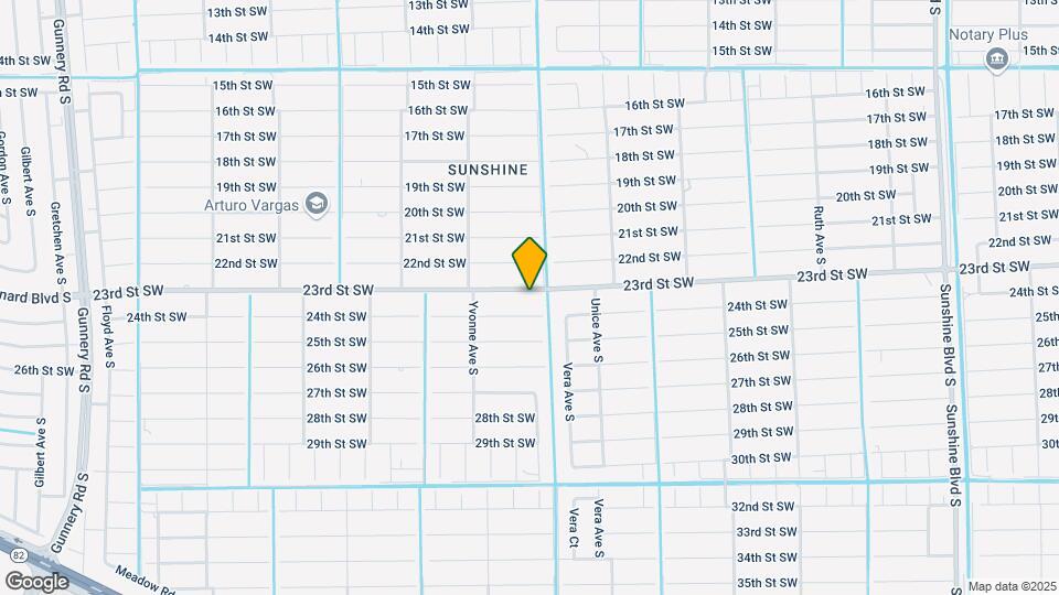 3707 23rd St SW Map and Location Details