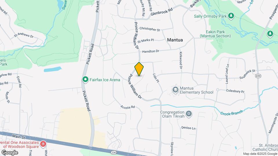 3614 Dorado Ct Map and Location Details