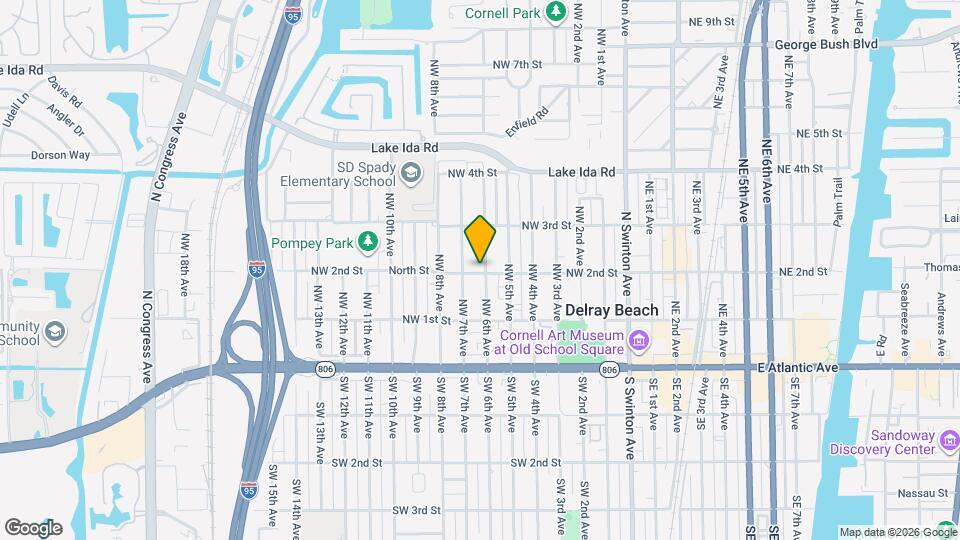 601 NW 2nd St Mapa y Detalles de la Ubicación