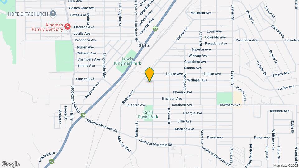 2341 Harrod Ave Map and Location Details