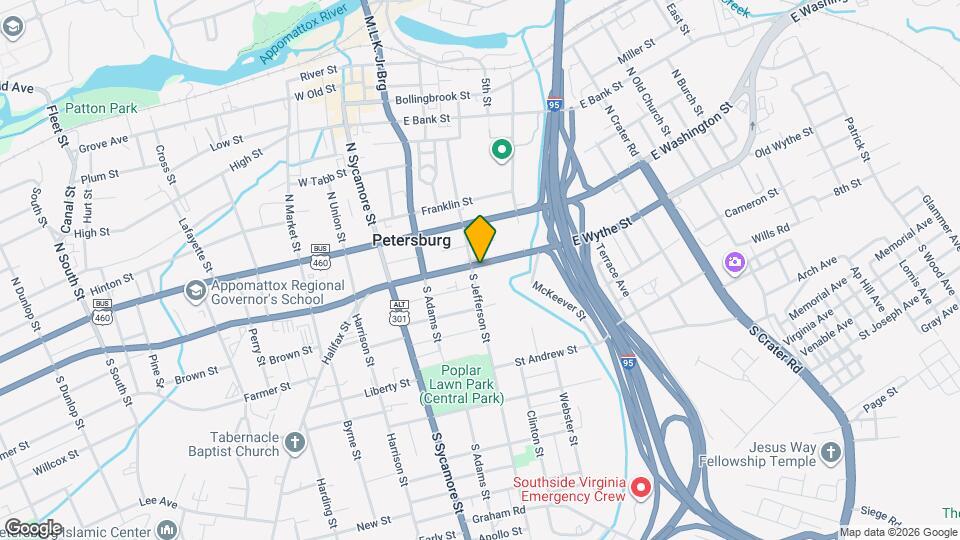 103B S Jefferson St Map and Location Details