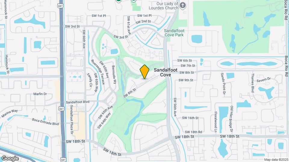 9273 SW 8th St, Unit 419 Map and Location Details