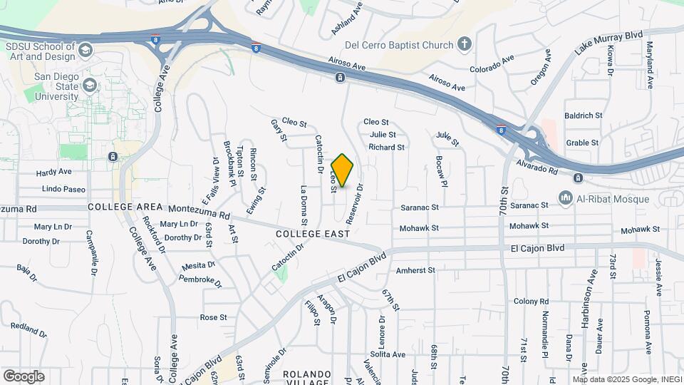 5136 Alumni Pl Map and Location Details