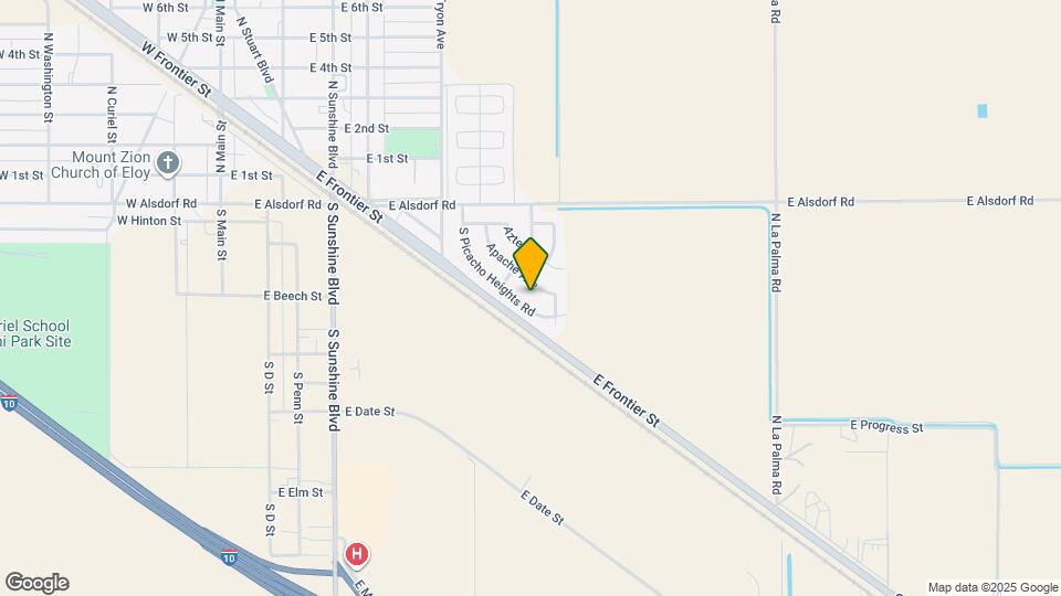 251 S Picacho Heights Rd Map and Location Details