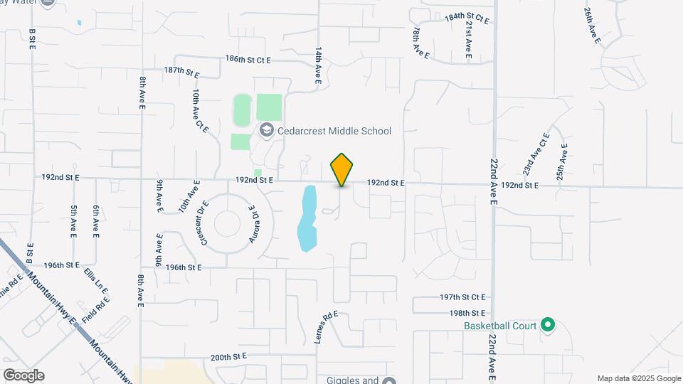 19215 15th Ave Ct E Map and Location Details