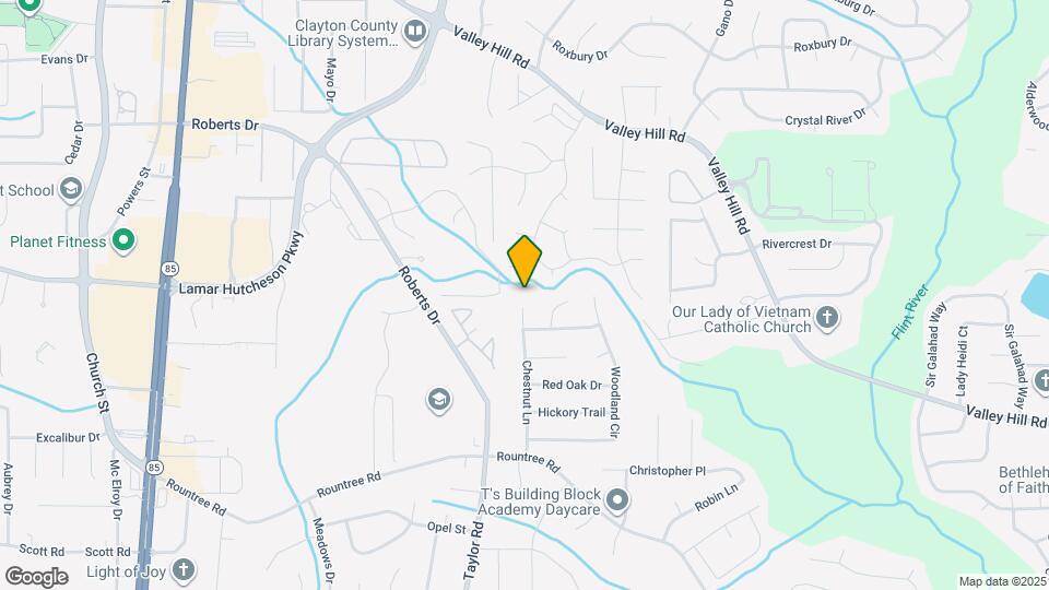 7115 Chestnut Ln Map and Location Details