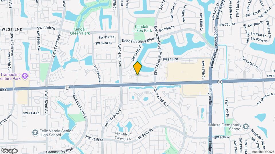 14301 N Kendall Dr Map and Location Details