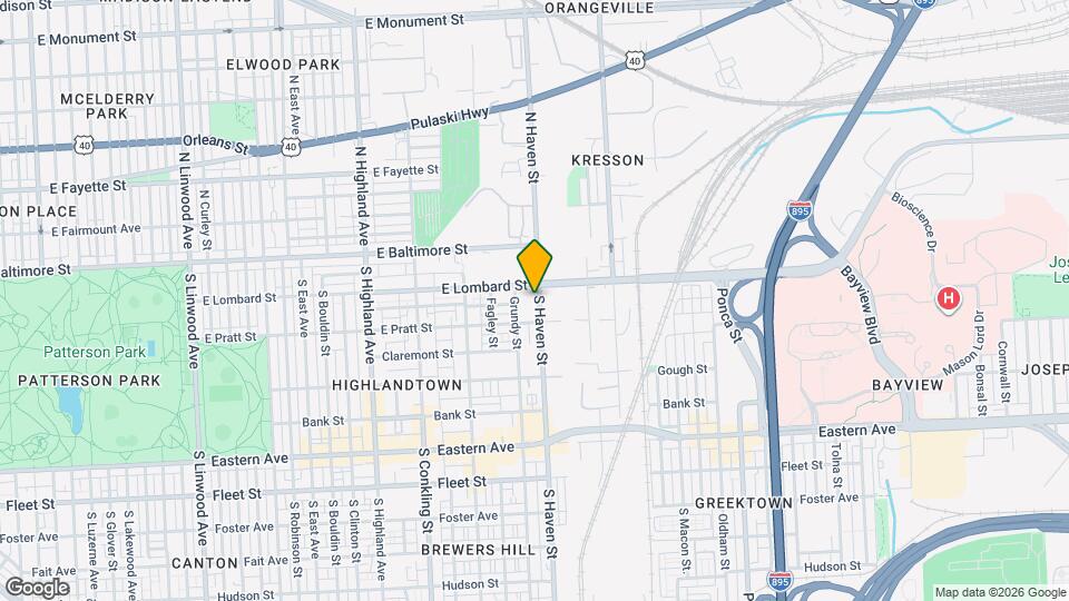 112 S Haven St Map and Location Details