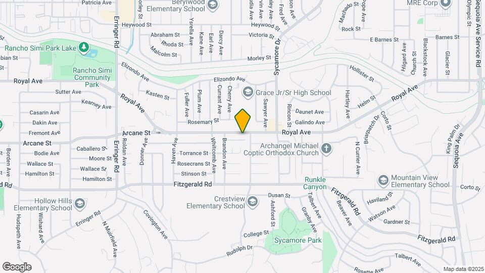 2388 Royal Ave Map and Location Details