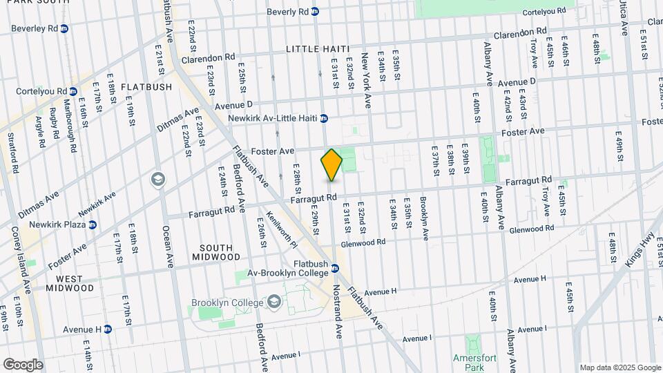 2001 Nostrand Ave Mapa y Detalles de la Ubicación