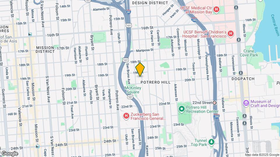 748 Kansas St Map and Location Details
