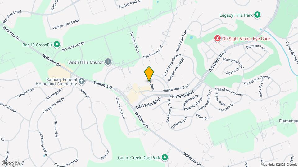 109 Plover Pass Map and Location Details