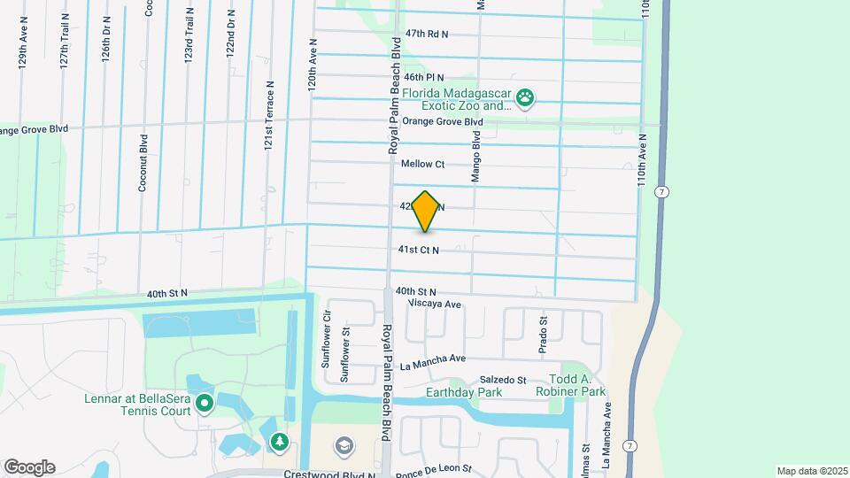 11681 41st Ct N Map and Location Details