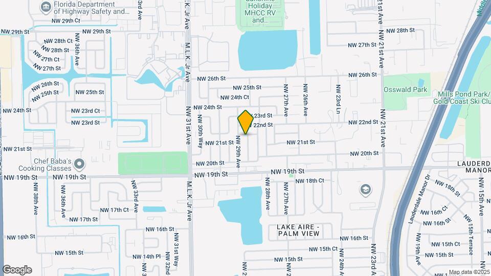 2121 NW 28th Terrace Mapa y Detalles de la Ubicación