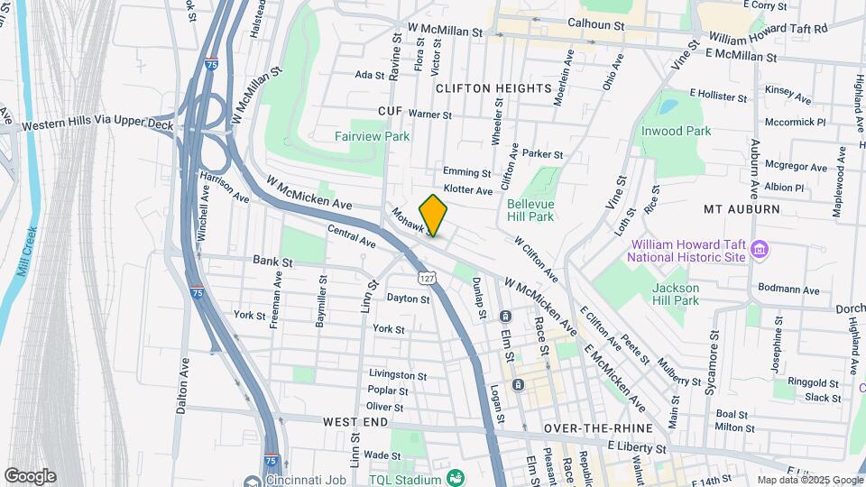 274 W McMicken Ave Map and Location Details
