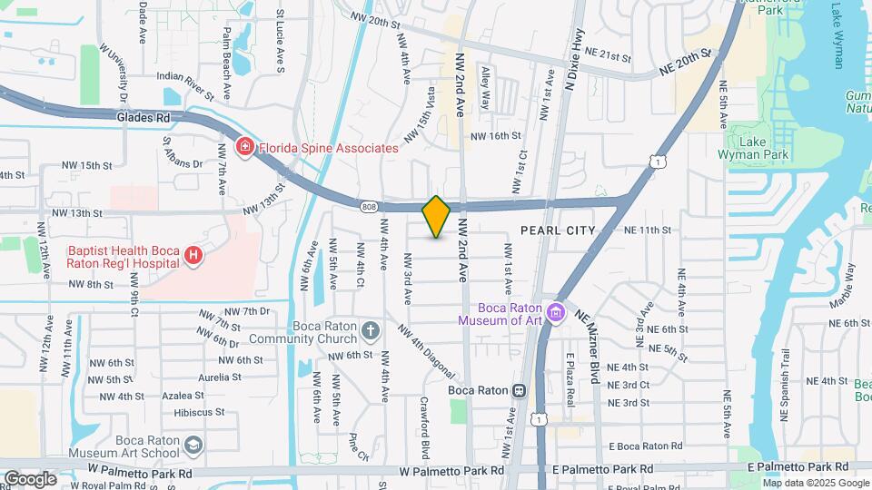 250 NW 11th St Map and Location Details