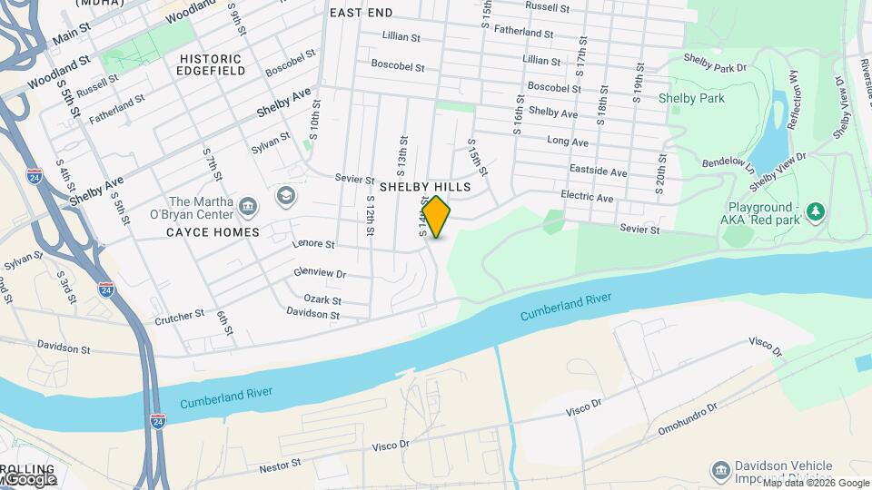 901 S 14th St Map and Location Details