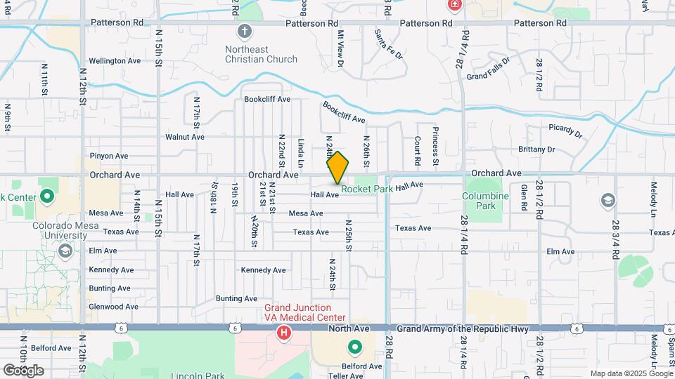 2414 Hall Ave Map and Location Details