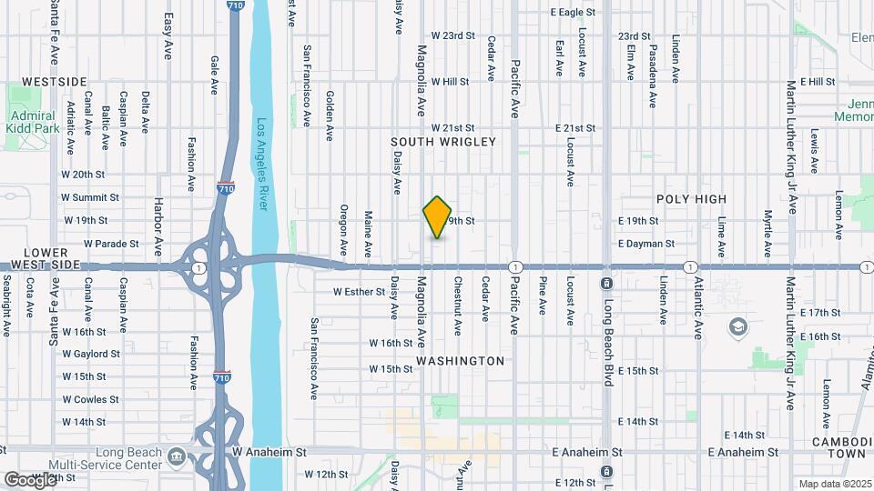 1840 Henderson Ave Map and Location Details